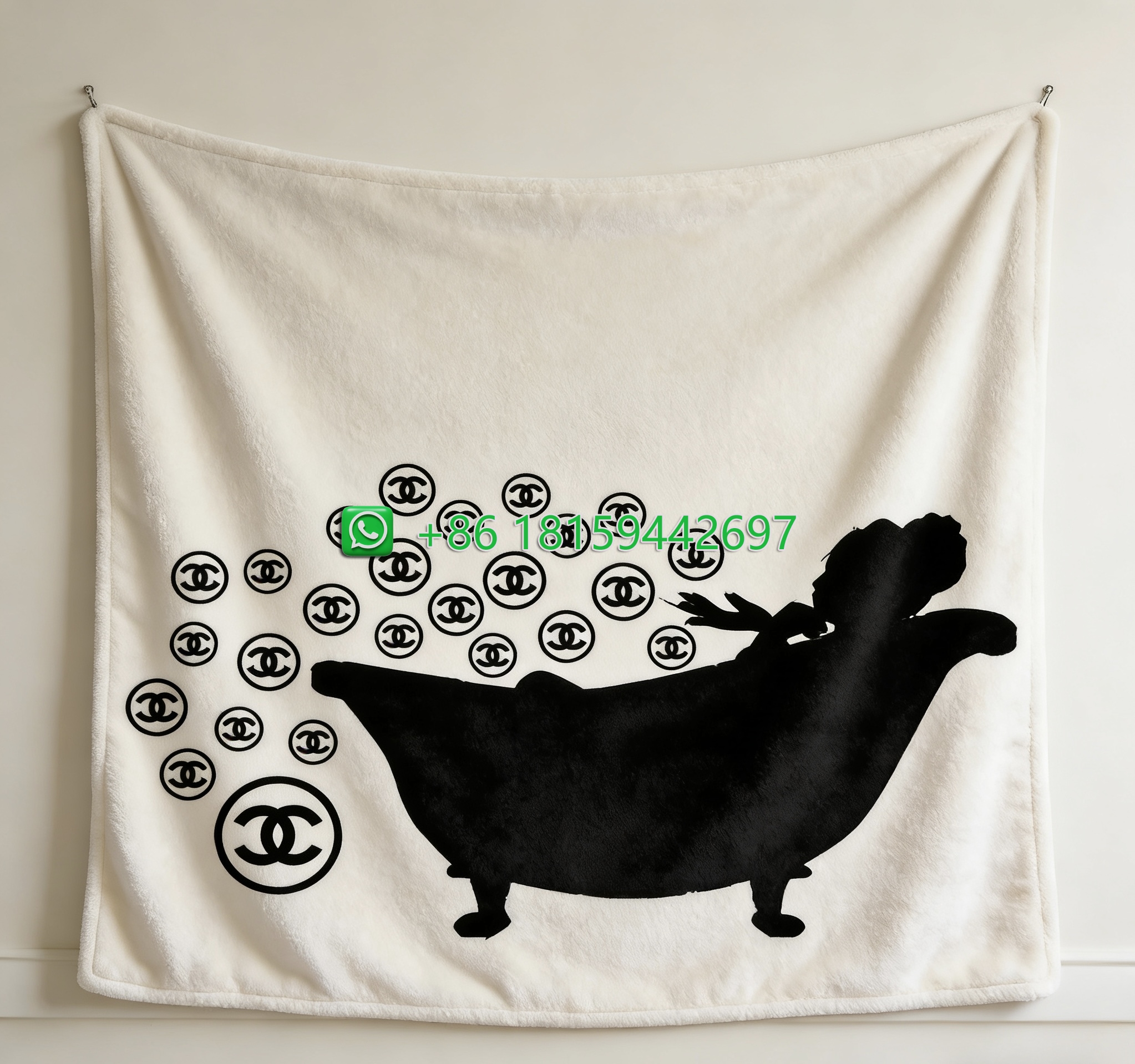Chanel Throw Blankets